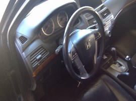 2011 HONDA ACCORD, BLACK, EX-L, 3.5L, AT,  A25163